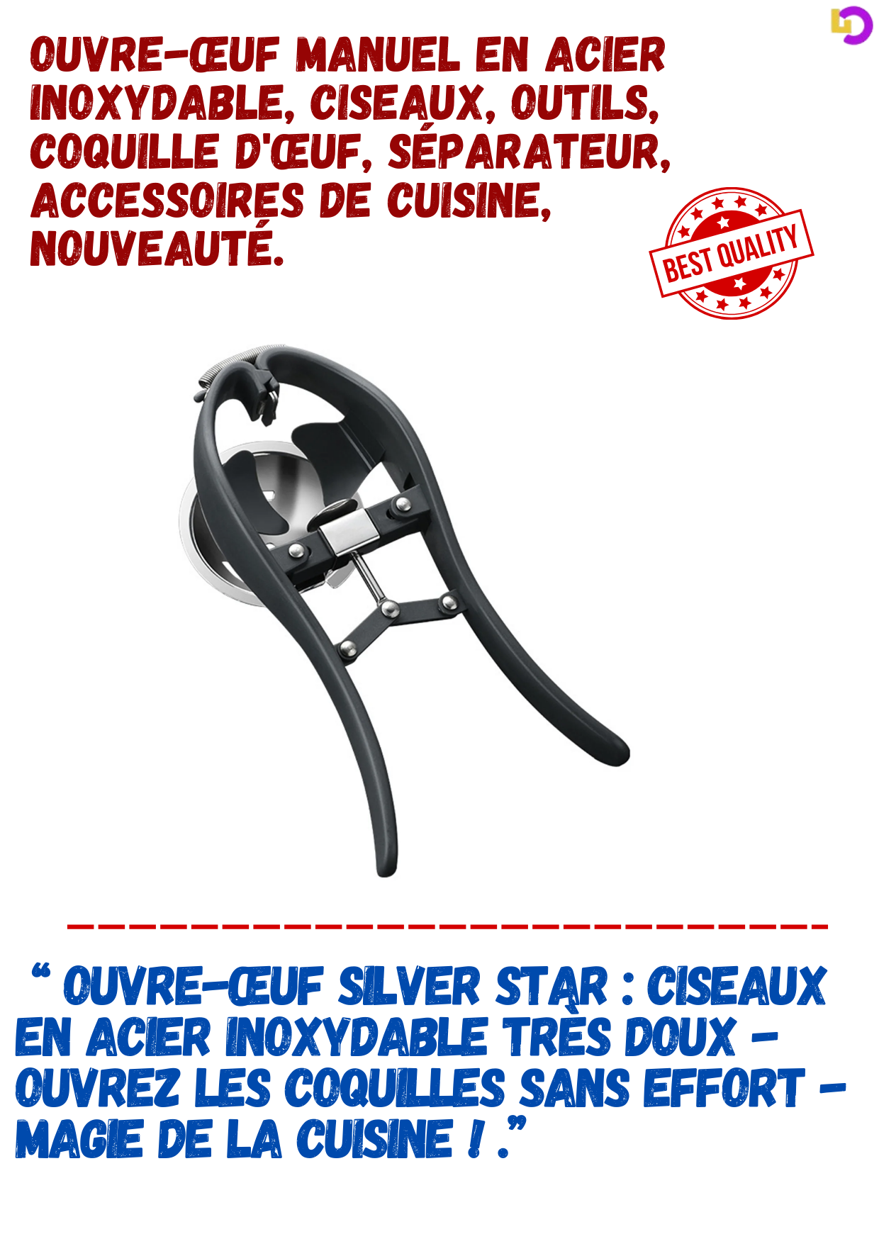 Ouvre-oeuf manuel en acier inoxydable ciseaux outils coquille doeuf separateur accessoires de cuisine nouveaute.png